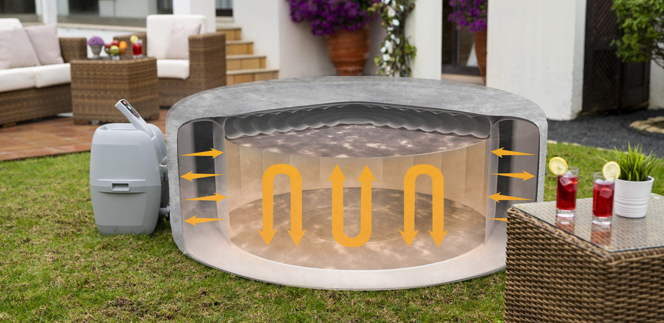 Lay Z Spa Winter hot tub cover