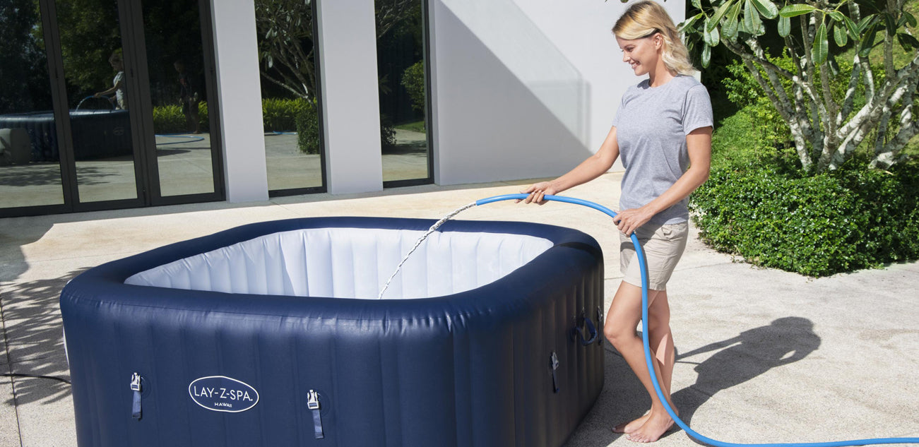 how often should you change water in a lay-z-spa