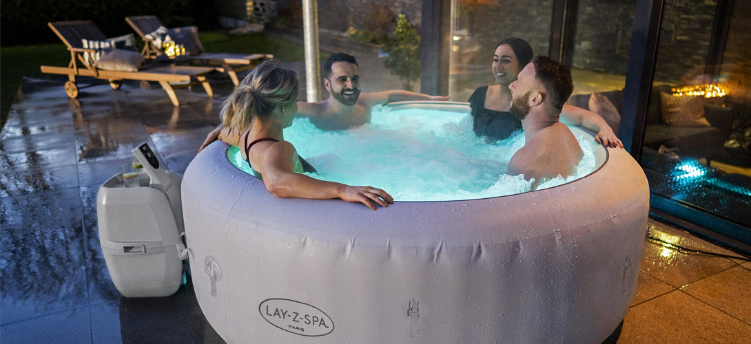 lay z spa 6 person hot tub