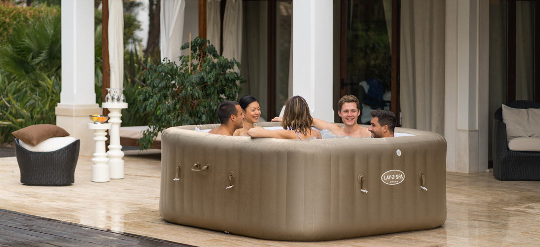 lazy spa inflatable hot tubs