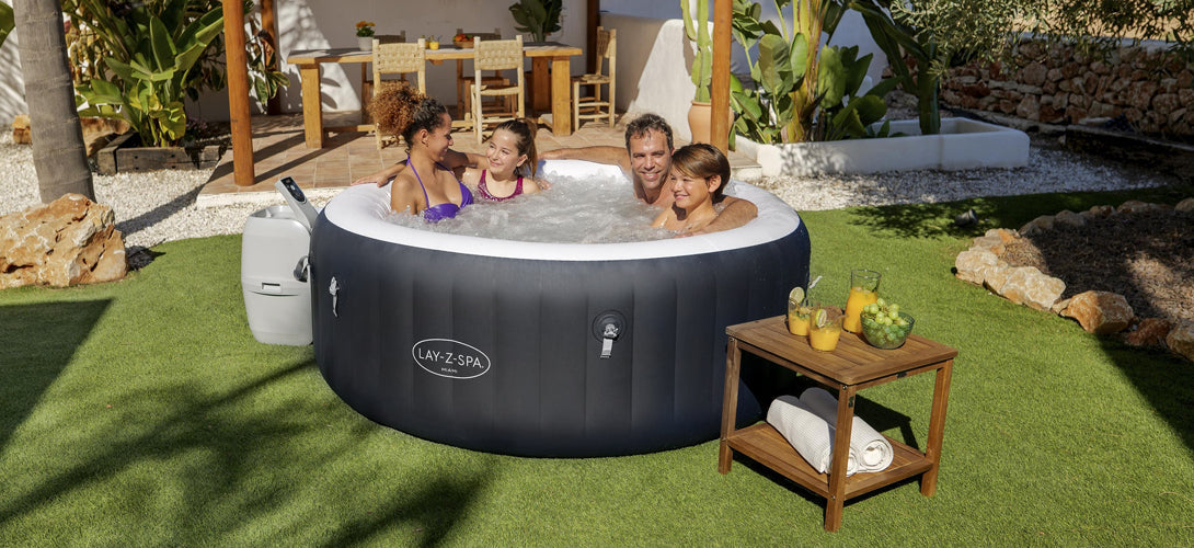 lay z spa 4 person hot tub