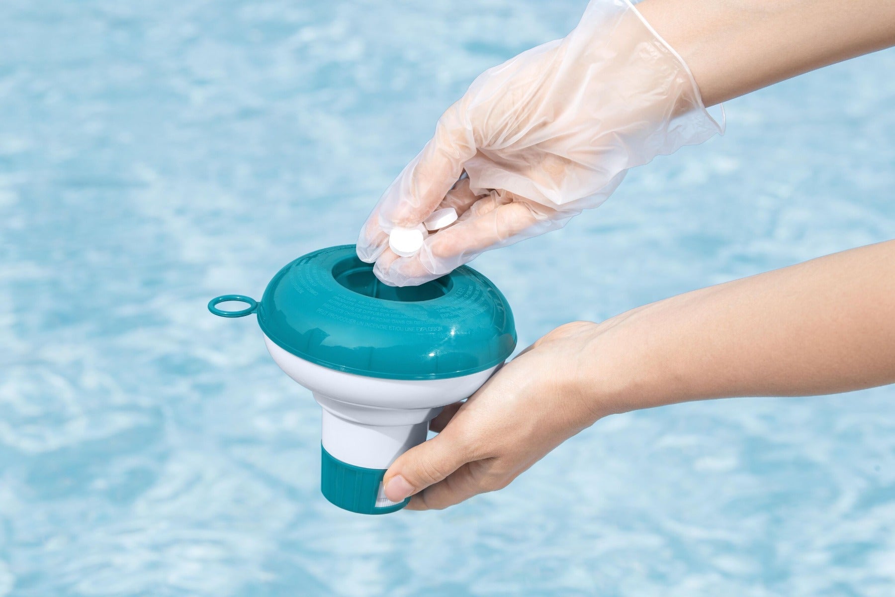 Pool & Hot Tub Chlorine Dispenser 5" Chemical Floater