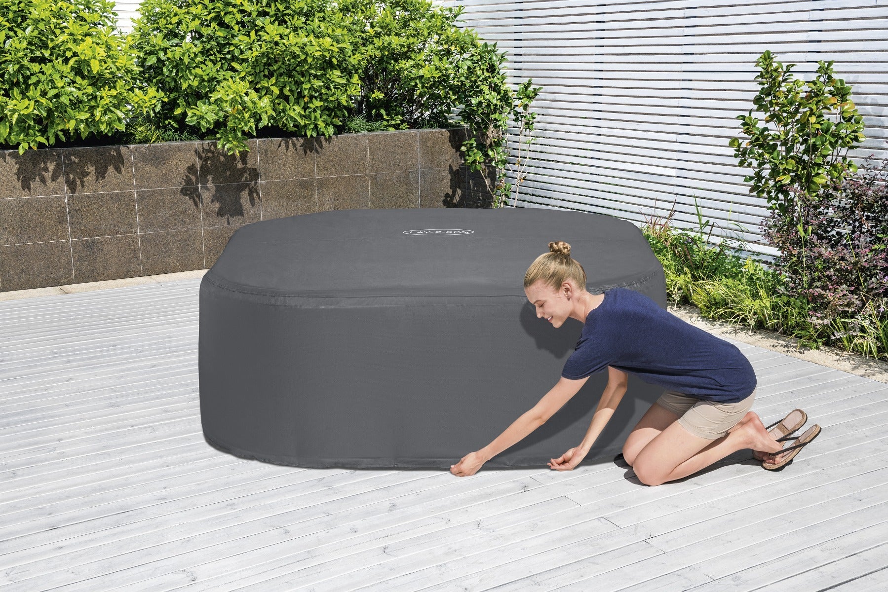 Square Thermal Hot Tub Cover - Small 180cm x 71cm