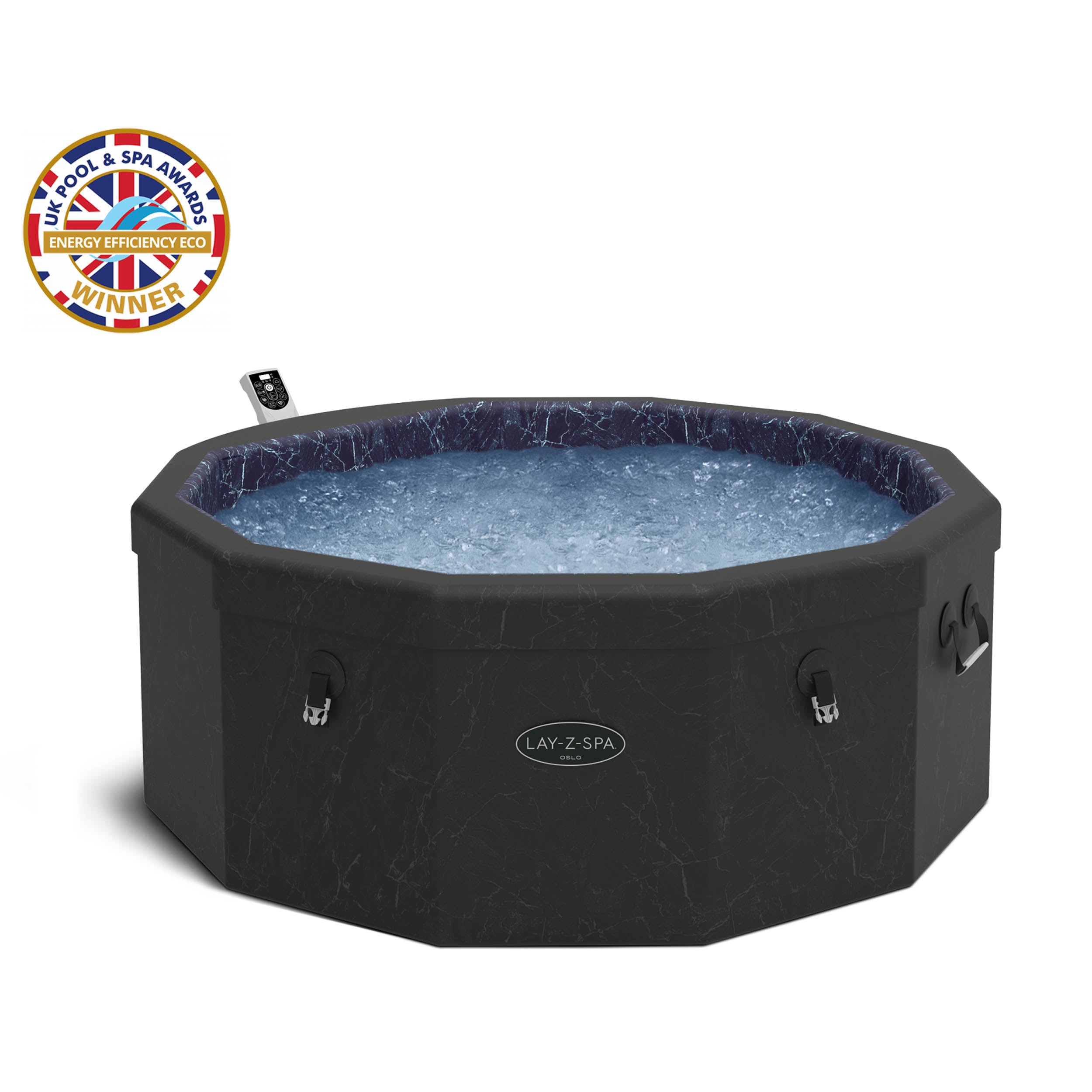 lay-z-spa hot tub with awards eco efficient