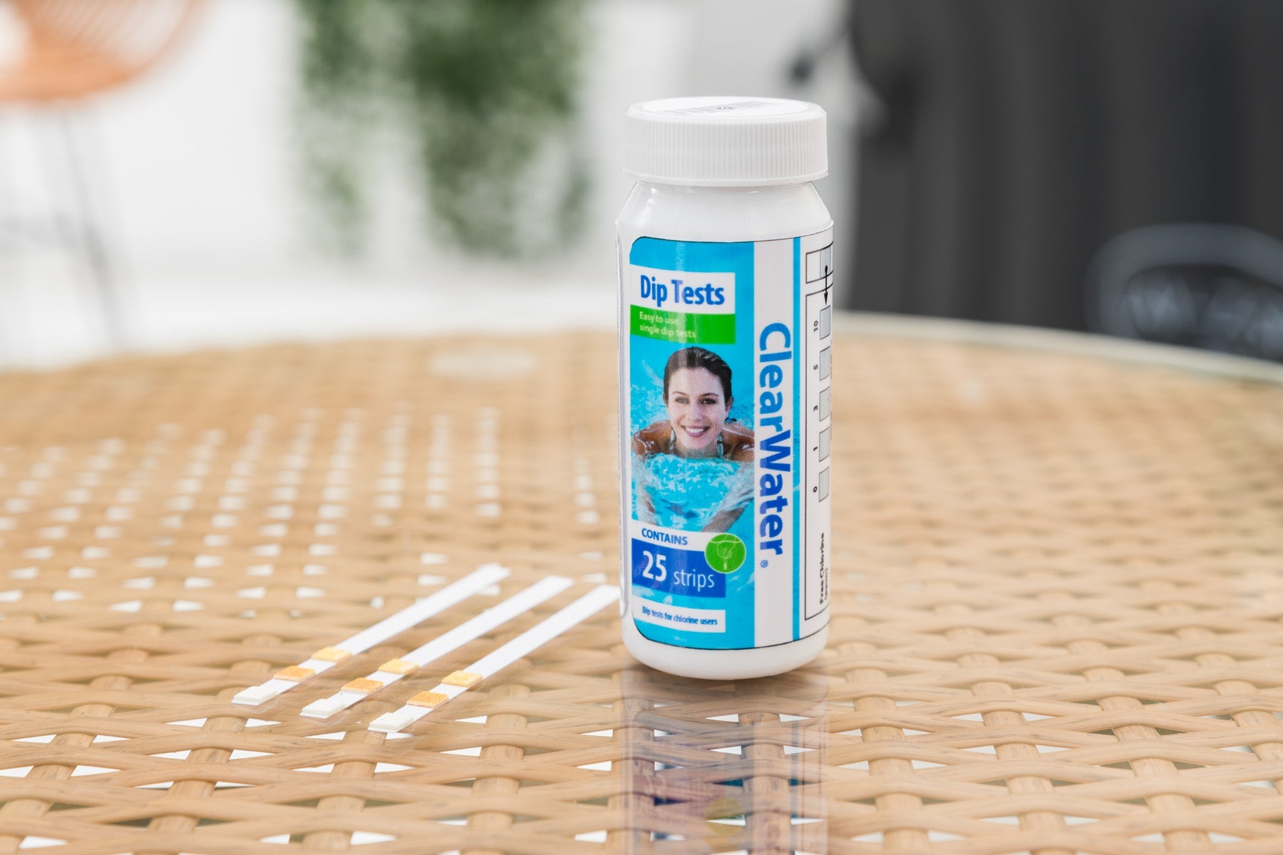 ClearWater 3-in-1 Hot Tub Test Strips x 25