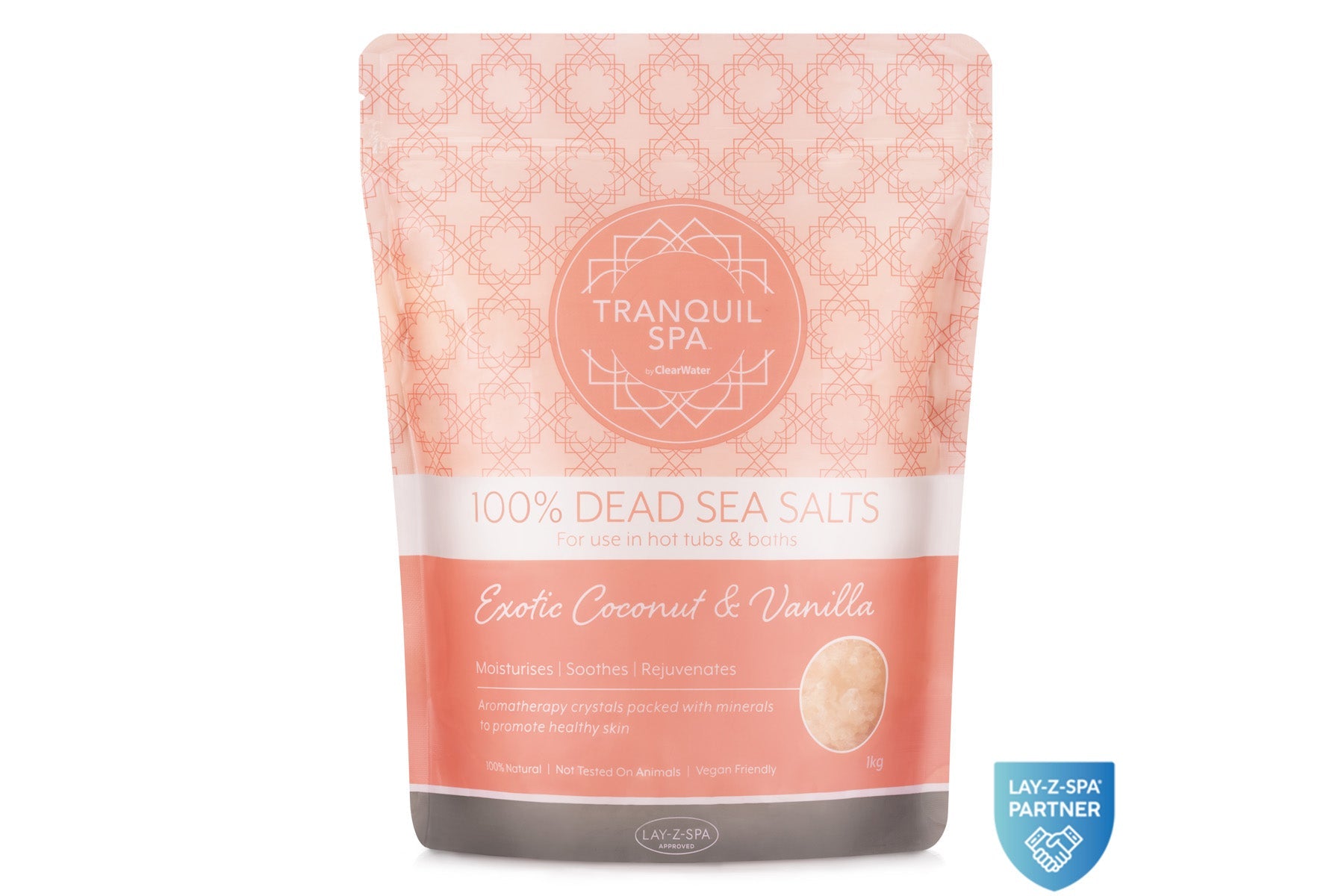 Tranquil Spa Dead Sea Salts - Coconut & Vanilla