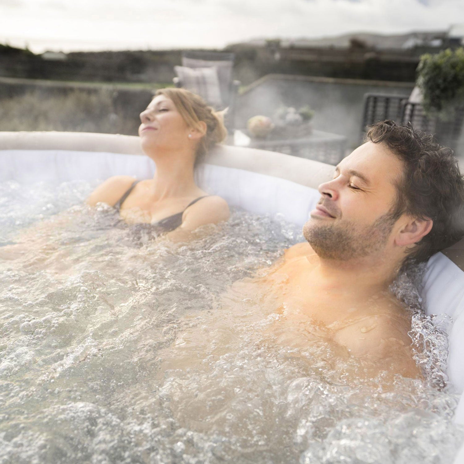 health and wellbeing with hot tubs