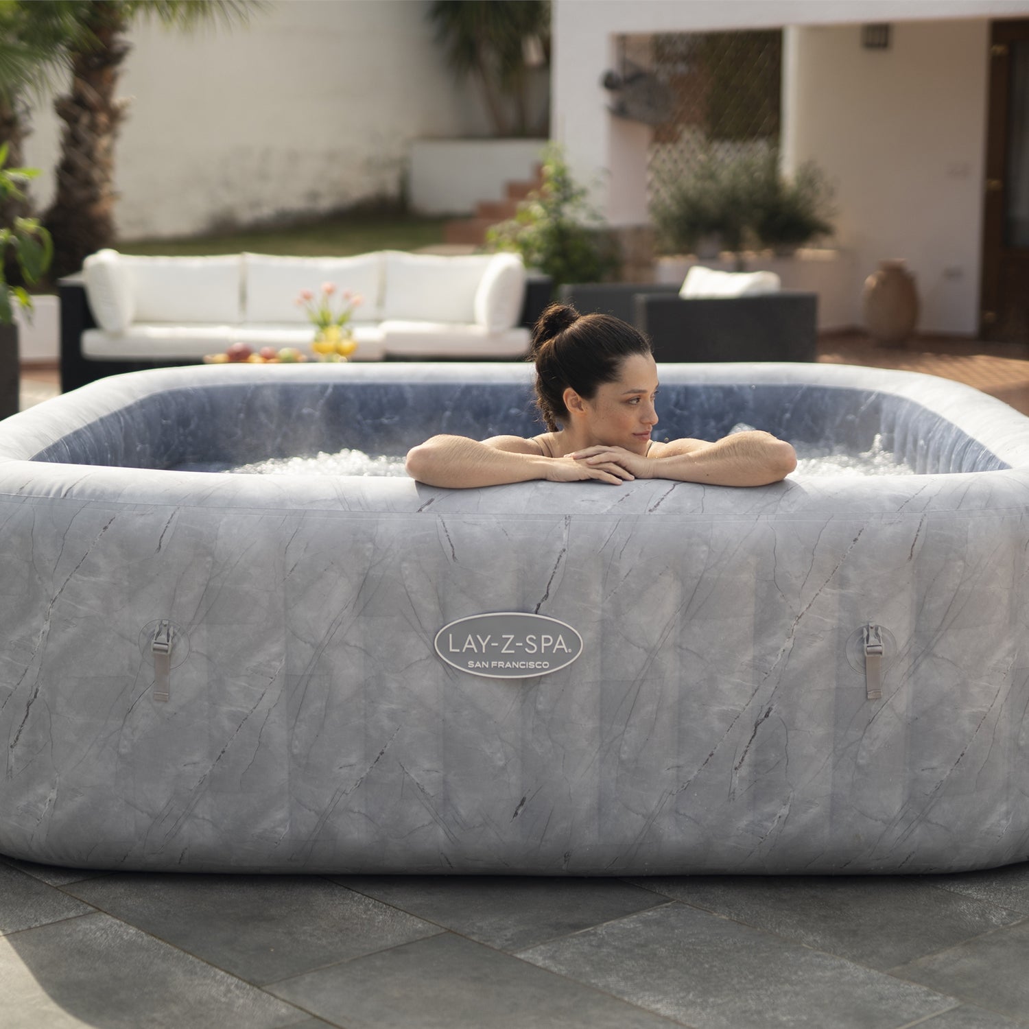 Premium portable hot tub