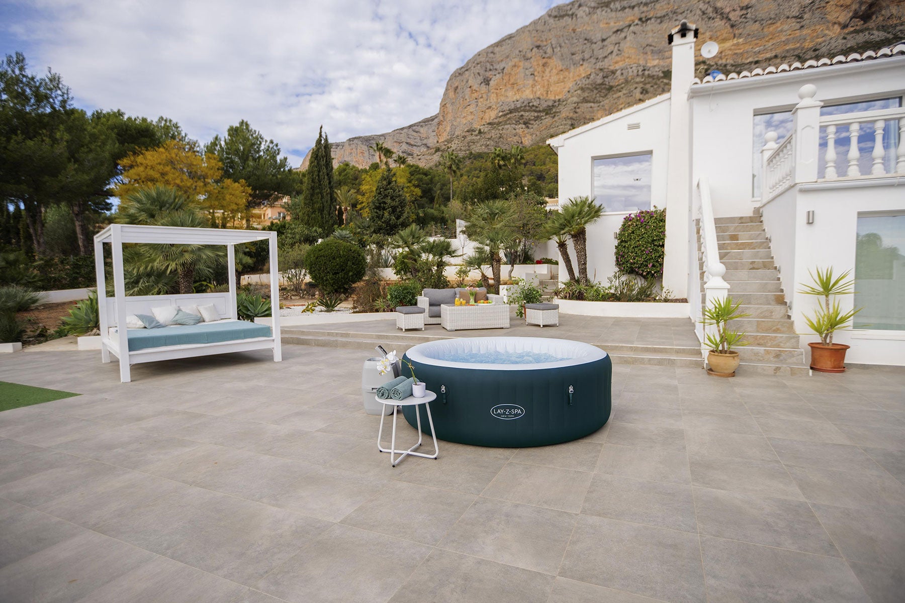 green lay z spa hot tub uk